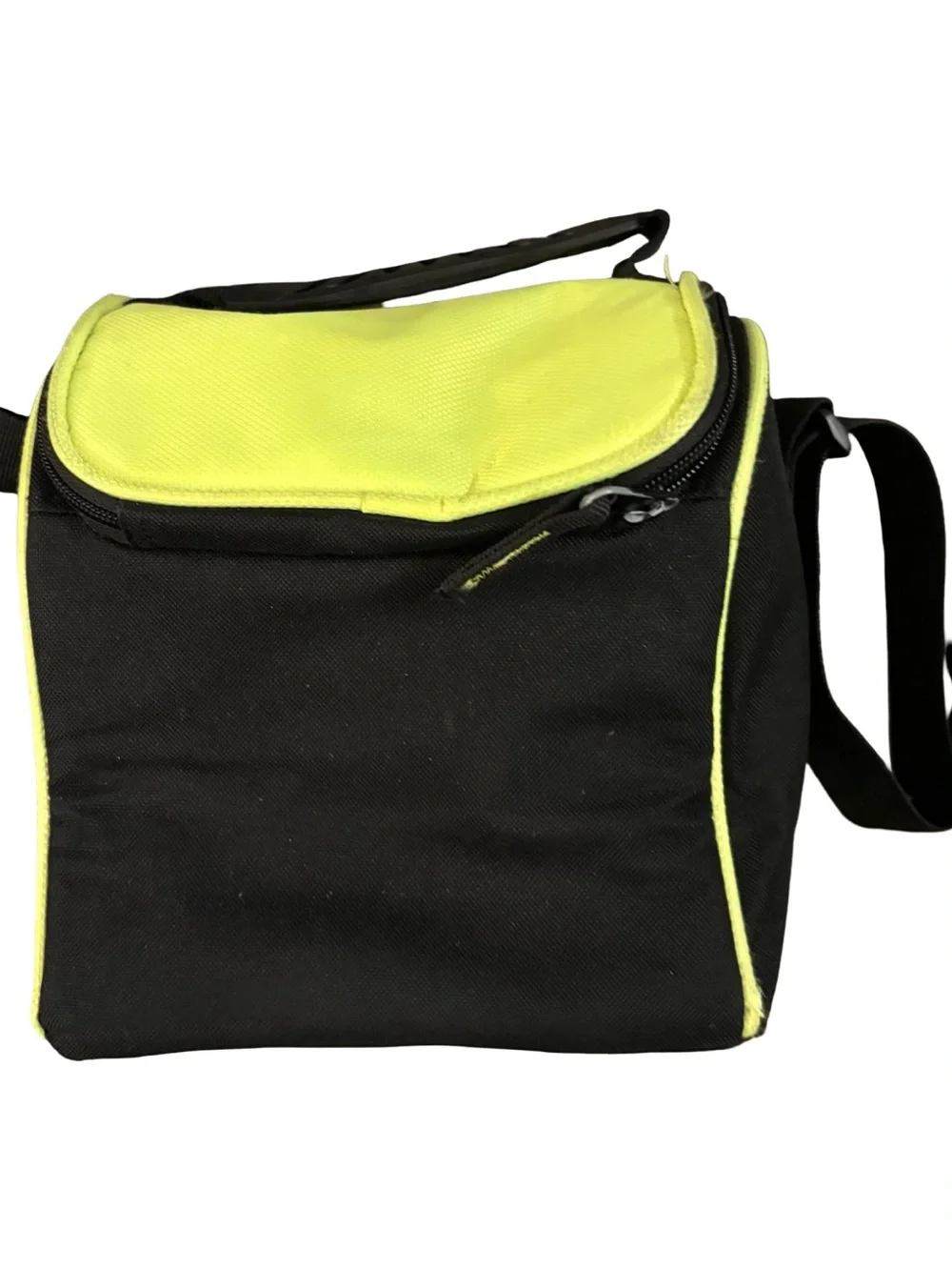 Insulated Neon Yellow Outdoor Cooler Lunch Bag